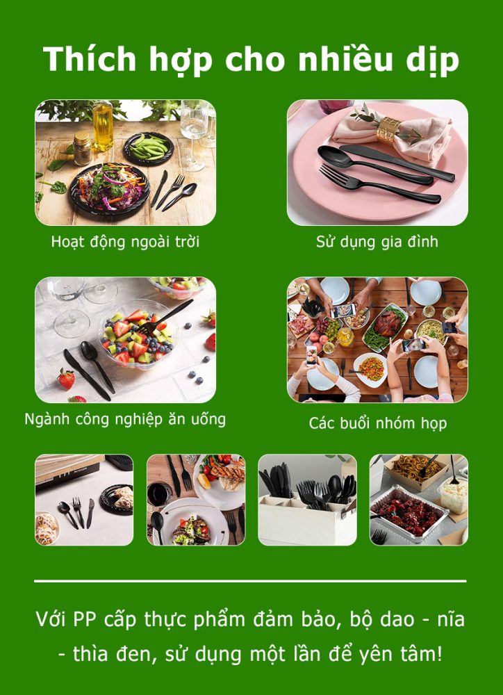 Muỗng nhựa không độc