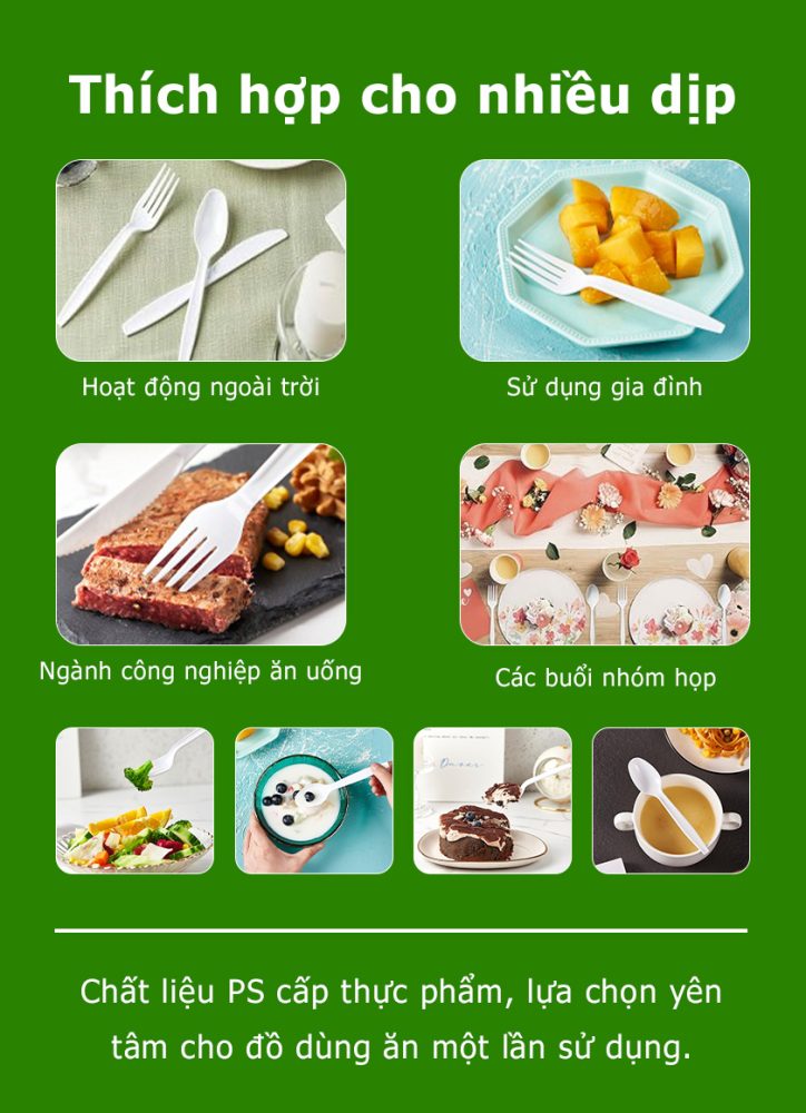 Nĩa dày 3.5g chắc chắn