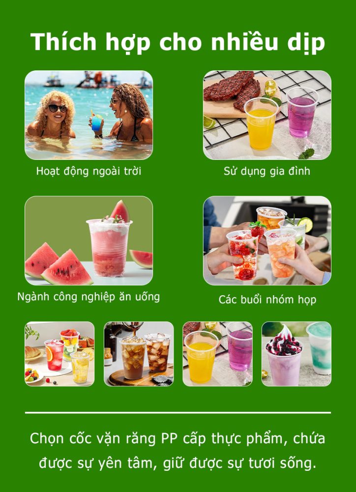 Bán buôn ly nhựa