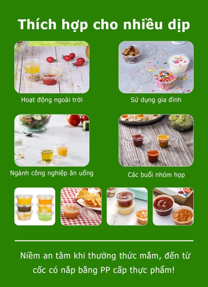 Hộp đựng nước chấm120ml