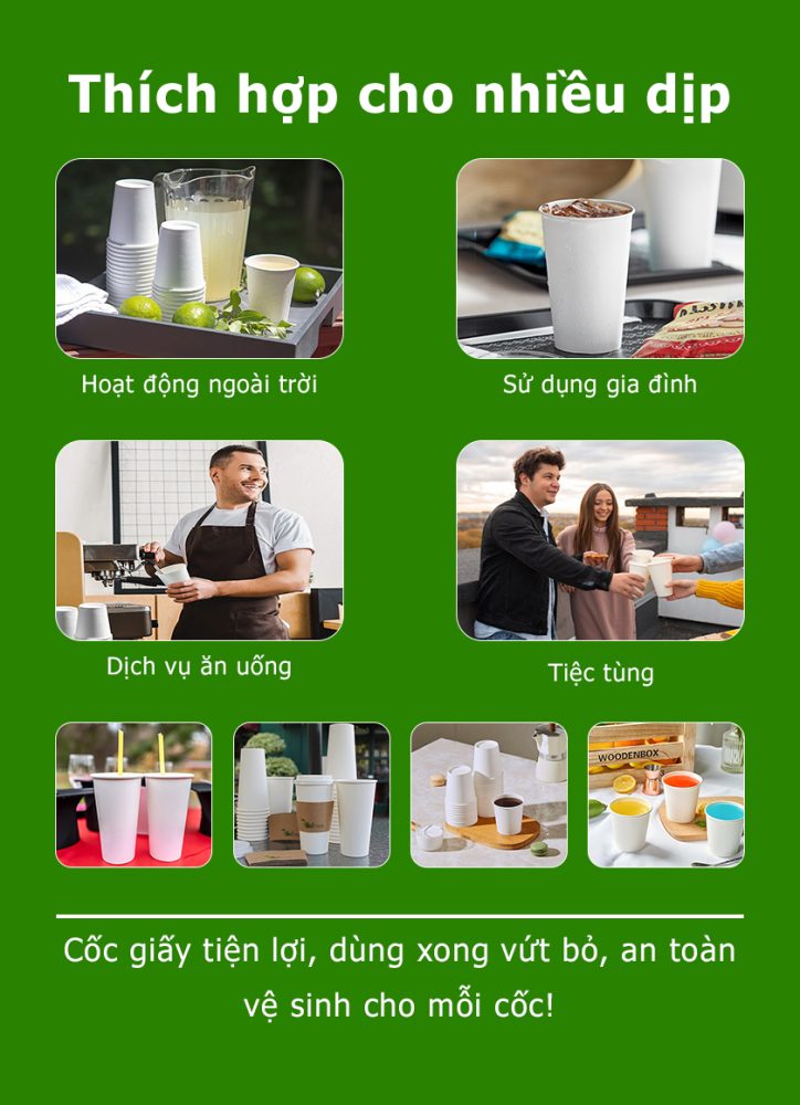 Ly giấy tiệc siêu lớn