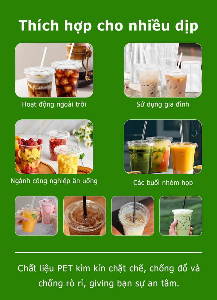 Nắp bằng PET