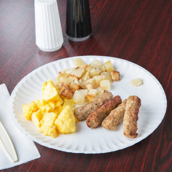 Đĩa giấy kraft không keo