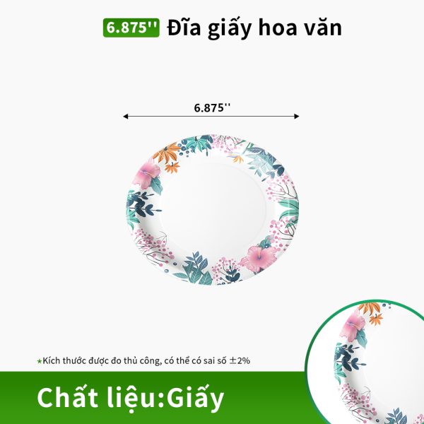 Đĩa giấy lớn