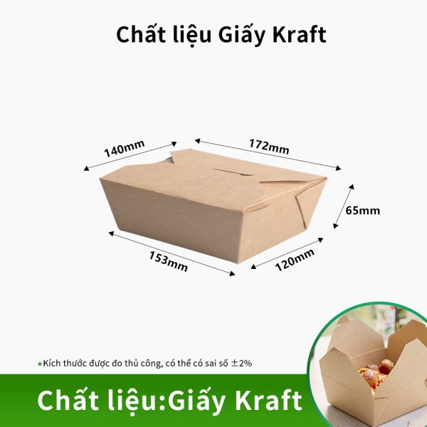 Hộp Kraft thực phẩm