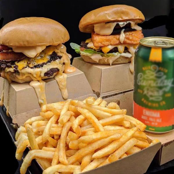 Hộp burger mang đi