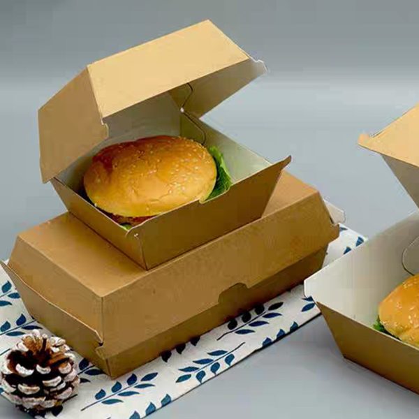 Hộp burger size vừa