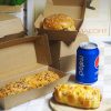 Hộp burger takeaway giấy cứng