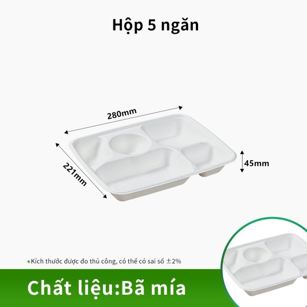 Hộp đa năng 5 ngăn