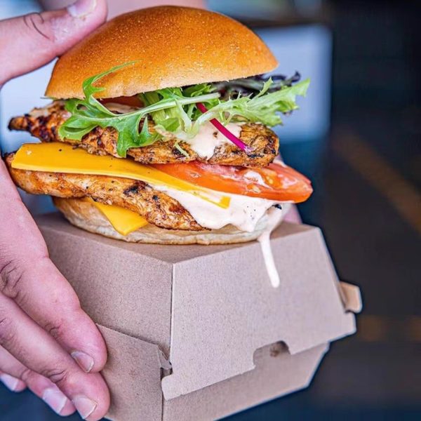 Hộp đóng gói burger