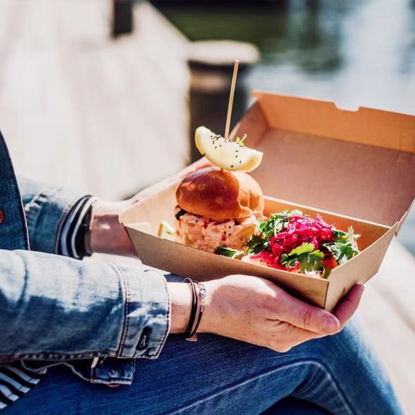 Hộp đựng burger chắc chắn