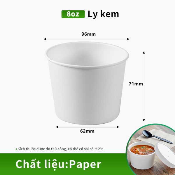 Hộp đựng kem dung tích 240ml