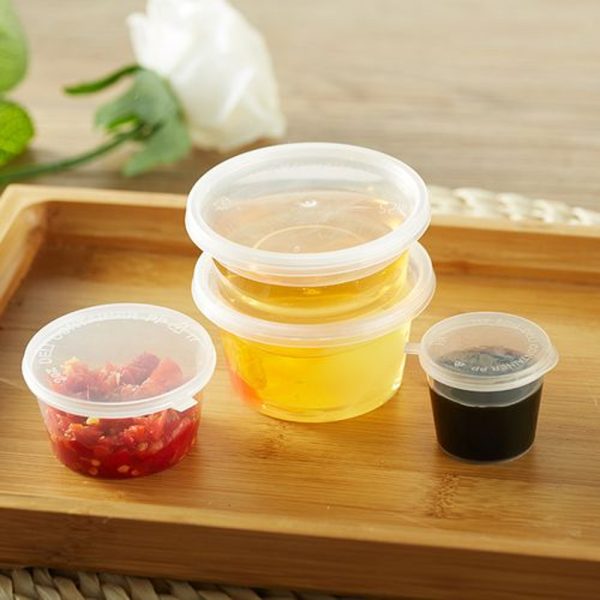 Hộp đựng nước chấm nắp rời 1.5oz