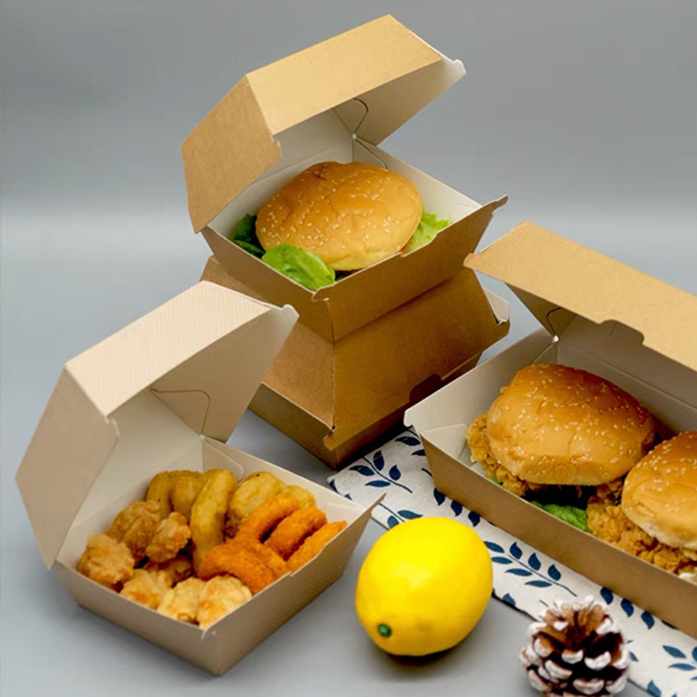 Hộp giấy hamburger