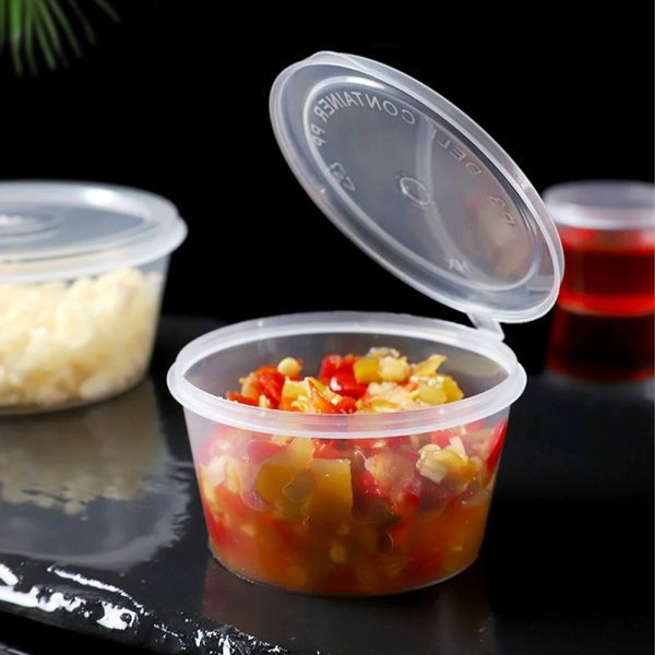 Hộp nhựa đựng nước chấm dùng 1 lần