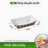 Khay giấy đựng phở