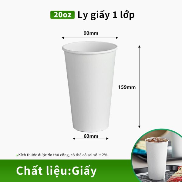 Ly giấy 20oz