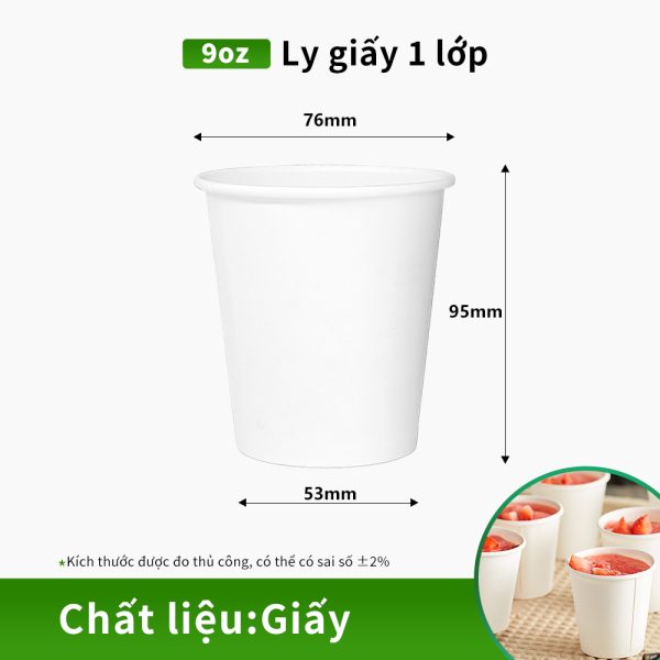 Ly giấy 9oz