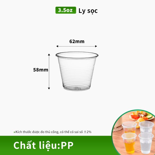 Ly sọc PP giá sỉ