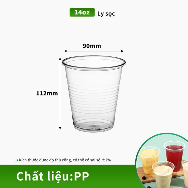 Ly trà sữa cỡ lớn