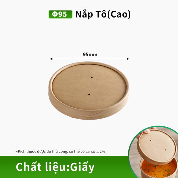 Nắp tô thân thiện môi trường