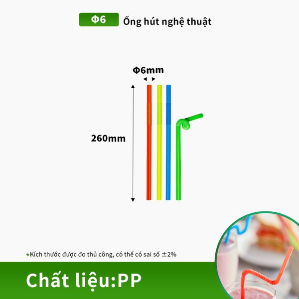 Ống hút PP cao cấp