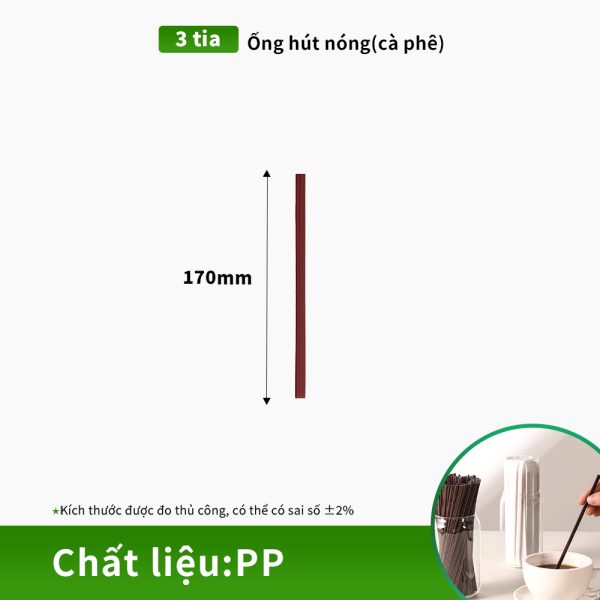 Ống hút nhựa chịu nhiệt