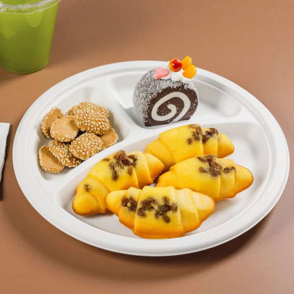 đĩa tròn bã mía bền chắc