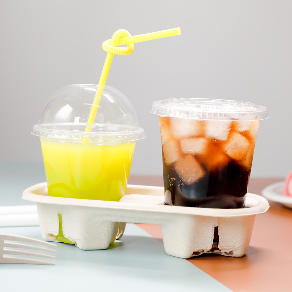 khay đựng ly bã mía dùng cho sự kiện