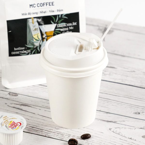 ly giấy 1 lớp dùng cho quán sinh tố
