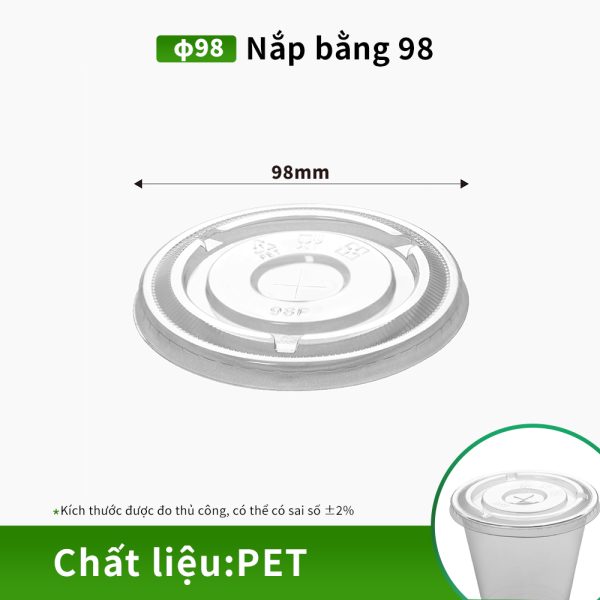 nắp bằng PET giá sỉ