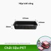 Hộp giữ tươi kín màu đen