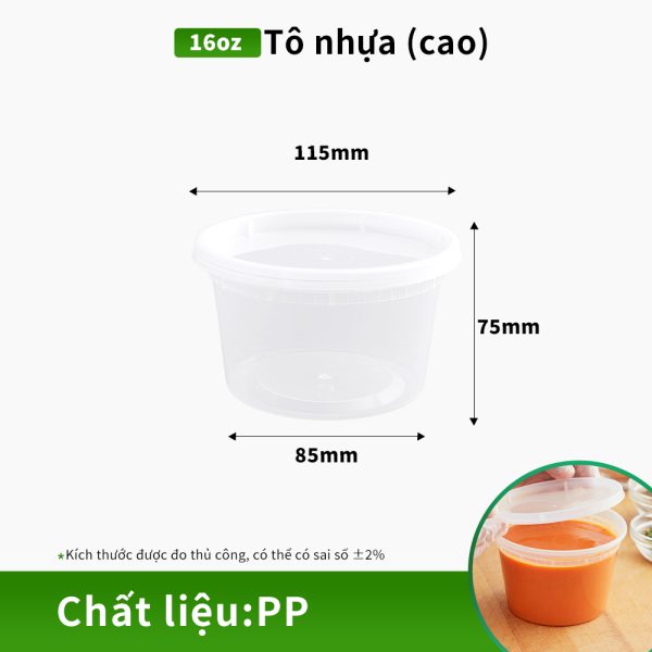 Tô cao 16oz nhà sản xuất