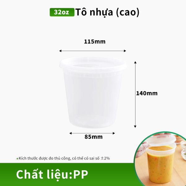Nhà sản xuất tô cỡ lớn 32oz